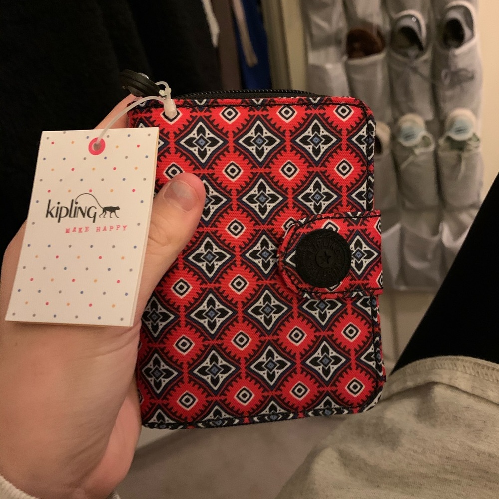 Kipling Mystical Medallion Orange Wallet